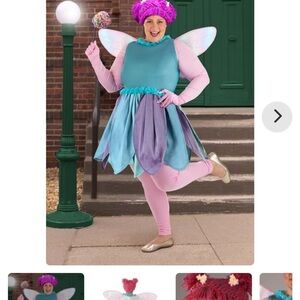Pink and Purple Fairy Costume for Women